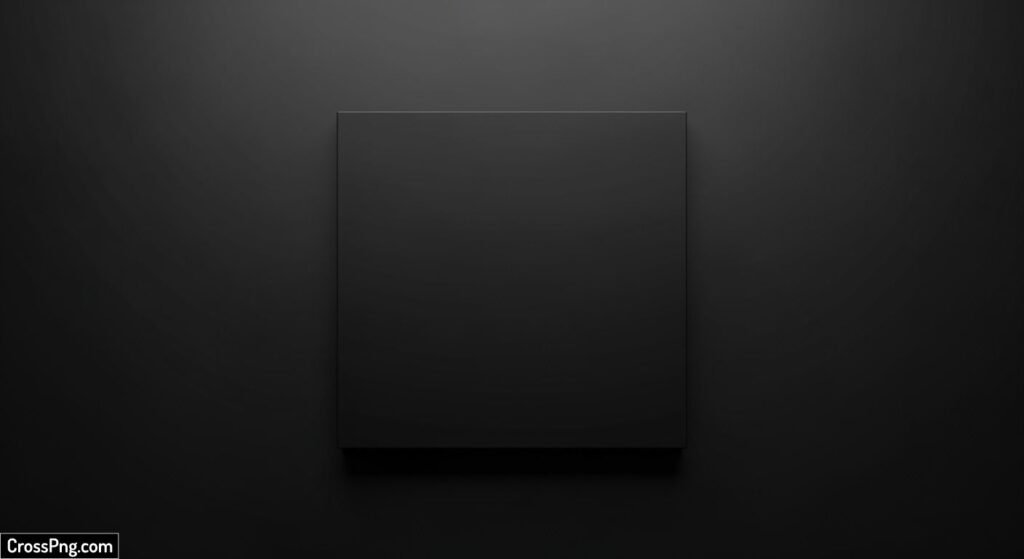 Black square background image