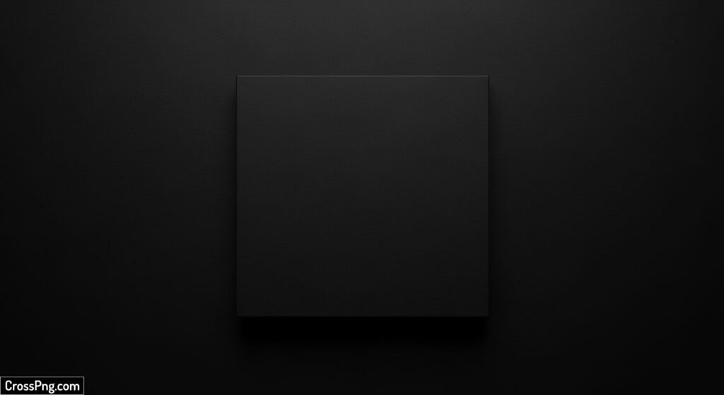 Black square background image