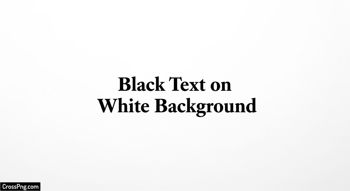 Black text on white background image