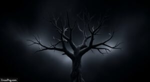 Black tree background image 3