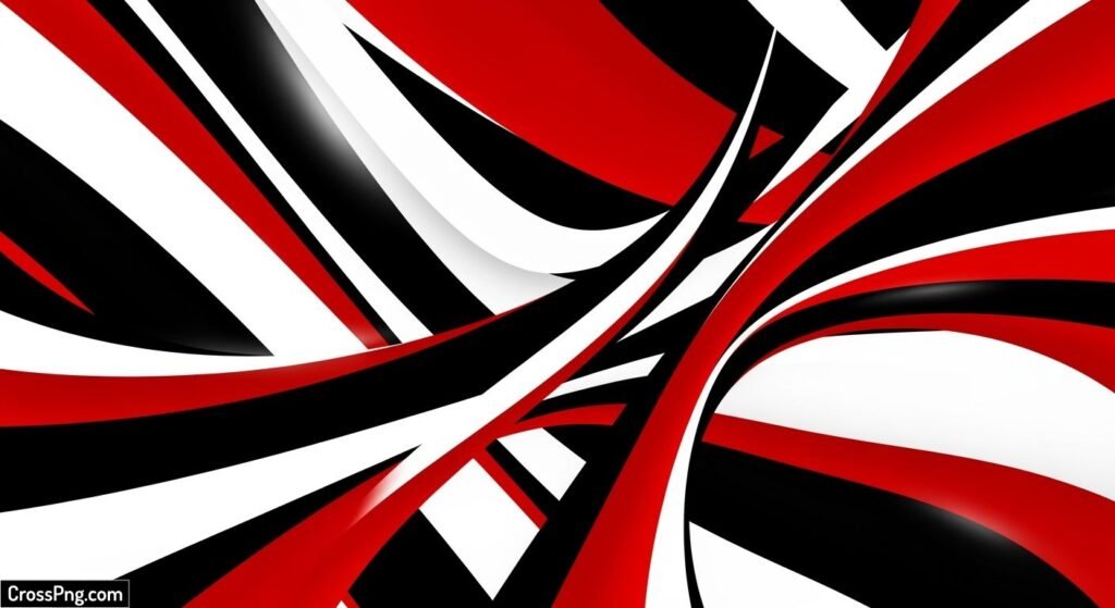 Black white red background image 2