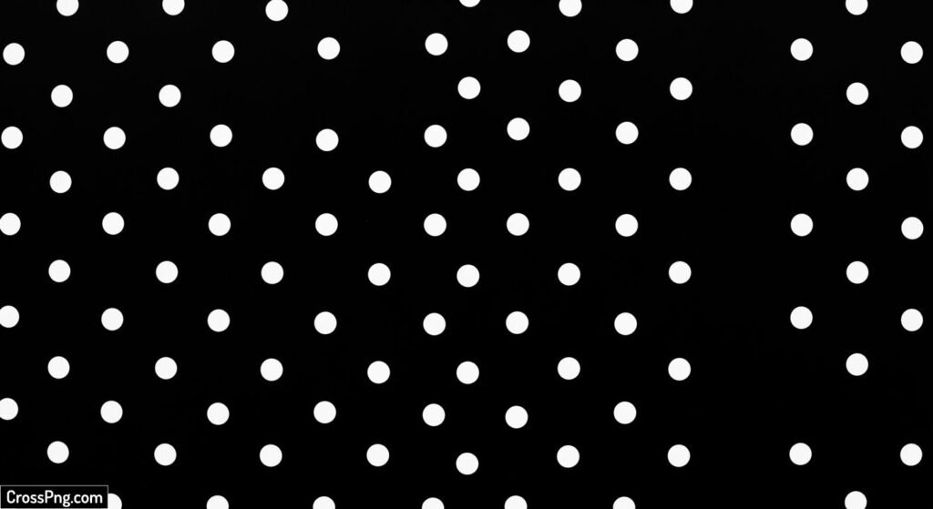 Black with white dots background image