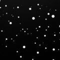 Black with white dots