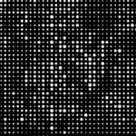 Black with white dots background image 3