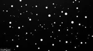 Black with white dots background image
