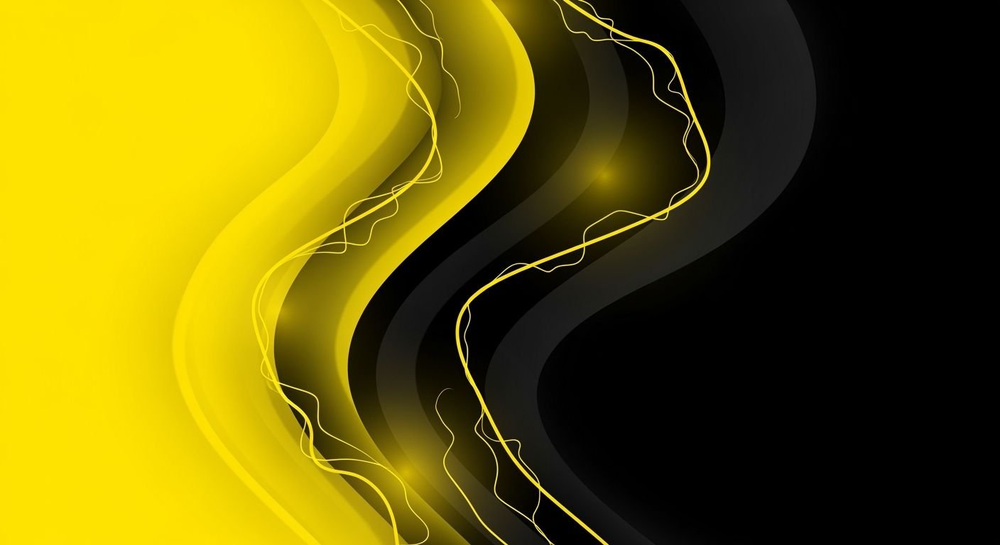 Black yellow background image 2