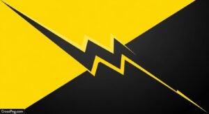 Black yellow background image