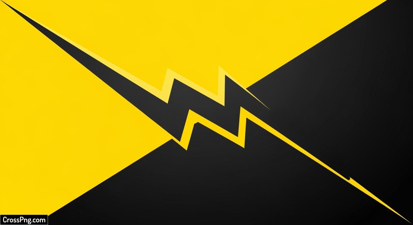 Black yellow background image