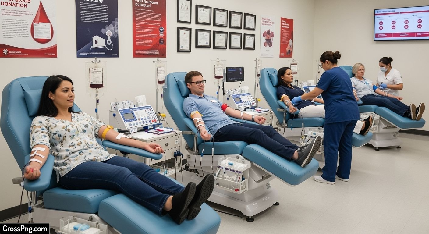 Blood donation background image