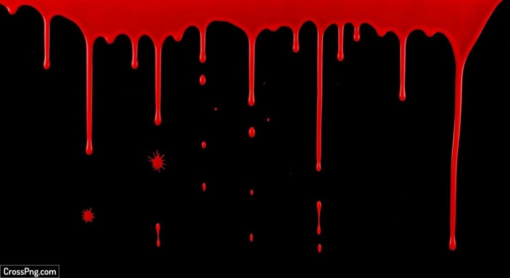 Blood dripping black background image