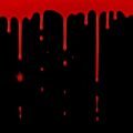 Blood dripping black background