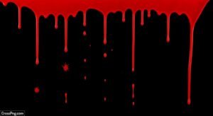 Blood dripping black background image