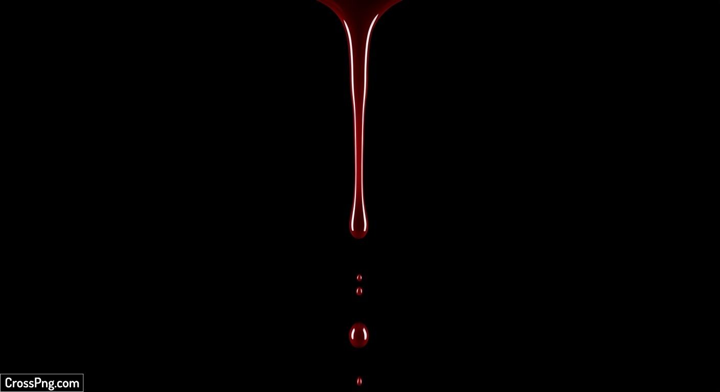 Blood dripping black background image 2