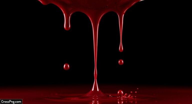 Blood dripping black background image 3