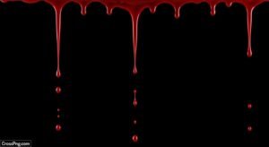 Blood dripping black background image