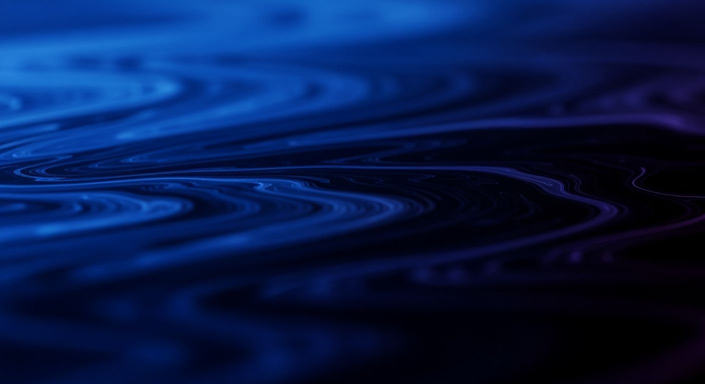 Blue and black background image