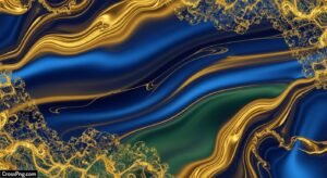 Blue and gold background image