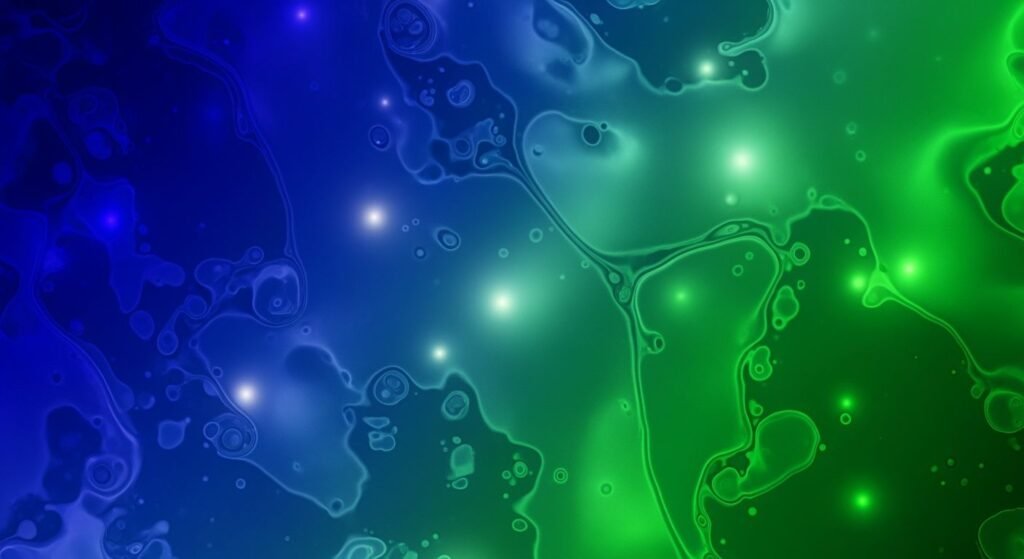 Blue and green background image 4