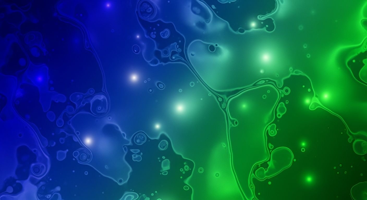 Blue and green background image 4