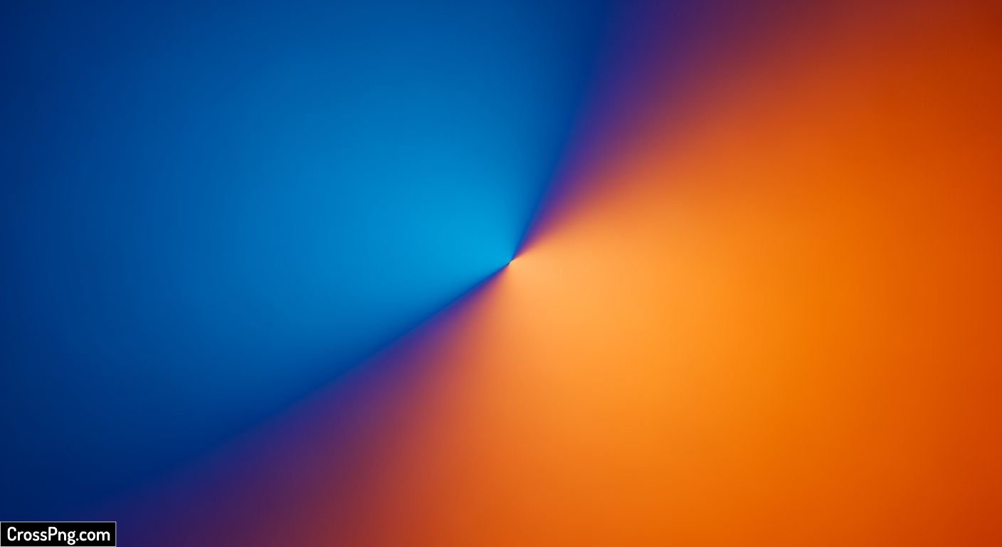 Blue and orange background image