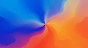 Blue and orange background image