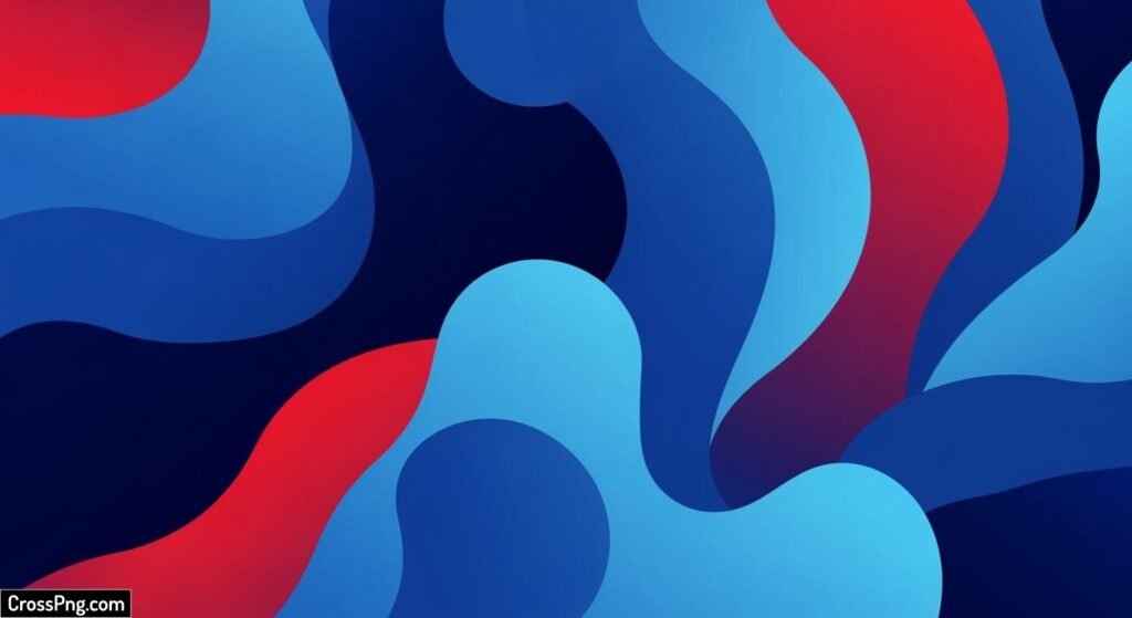 Blue and red abstract background image