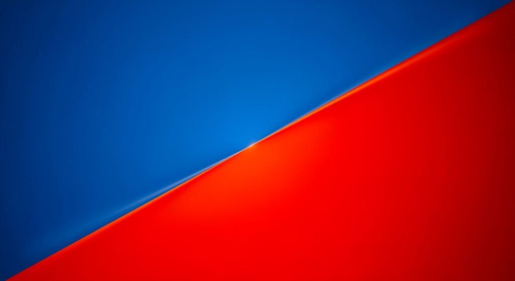 Blue and red background image