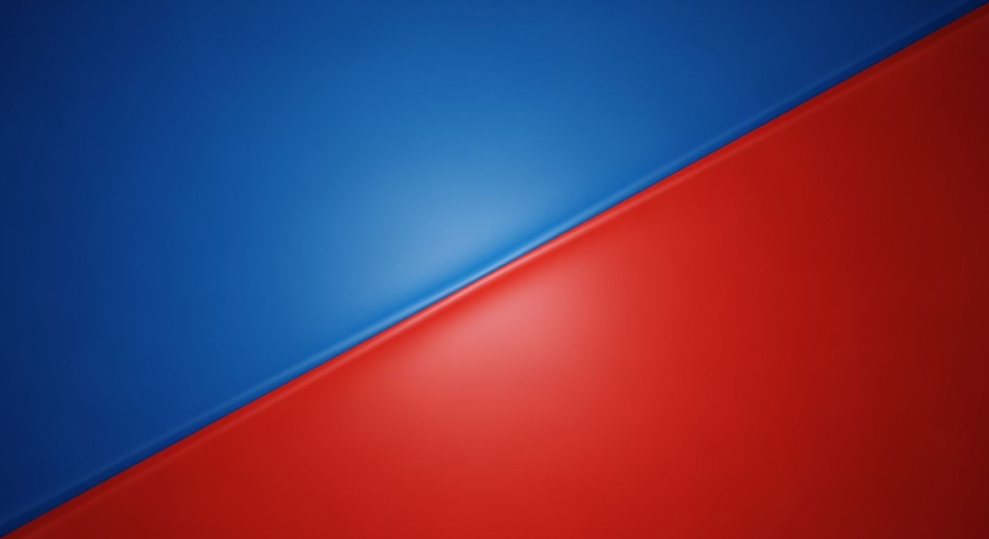 Blue and red background image 2