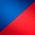 Blue and orange