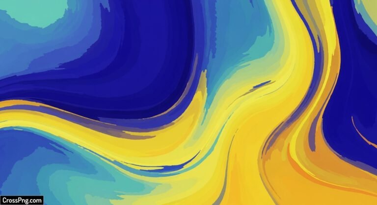 Blue and yellow abstract background image