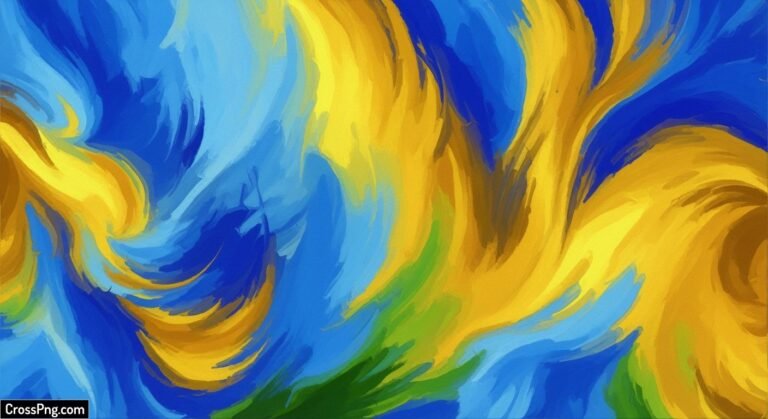 Blue and yellow abstract background image 2