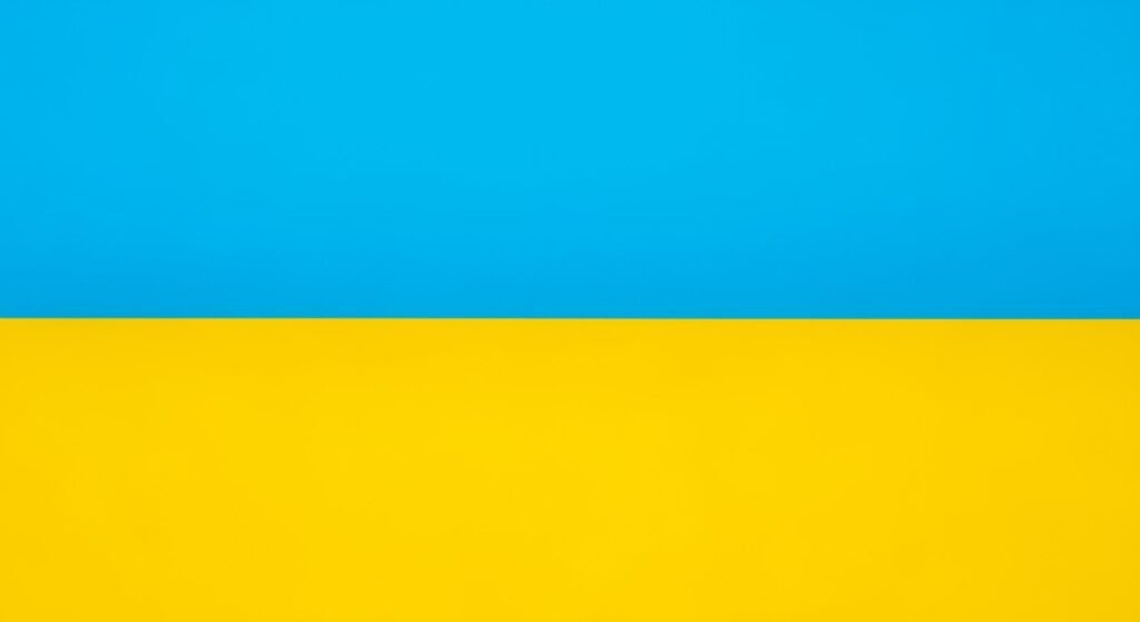 Blue and yellow background image 2