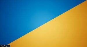 Blue and yellow background image 2