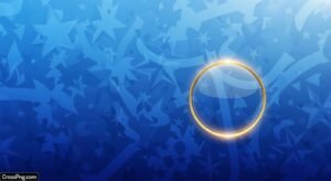 Blue award background image
