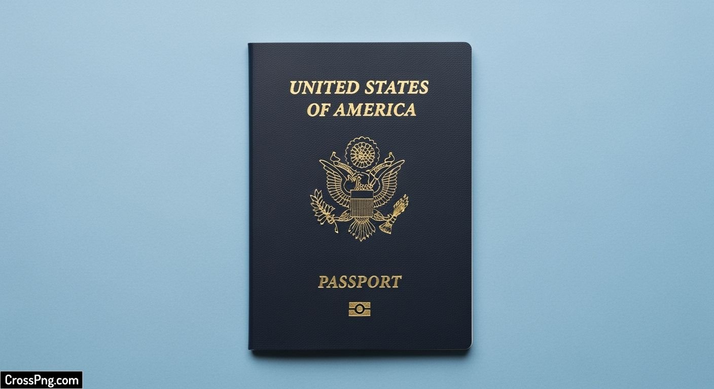 Blue background passport image 3