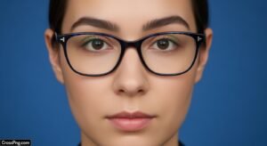 Blue background passport photo image 5
