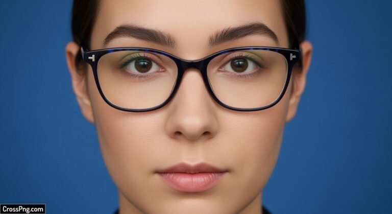 Blue background passport photo image 5