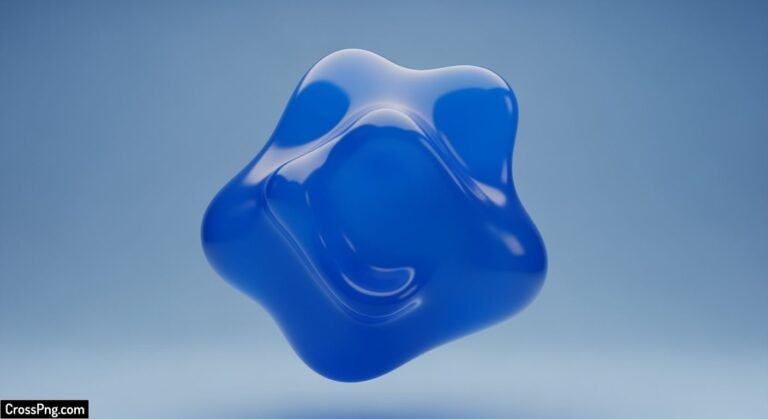 Blue background preserve image