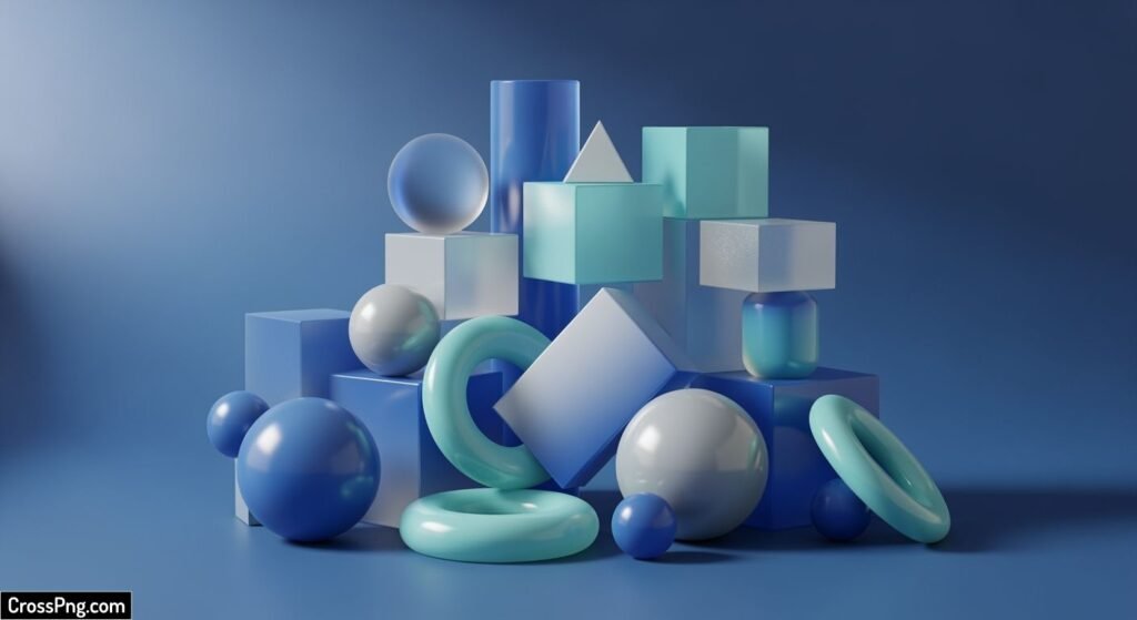 Blue background preserve image 3