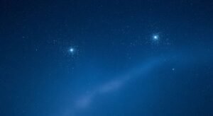 Blue background with stars image 4