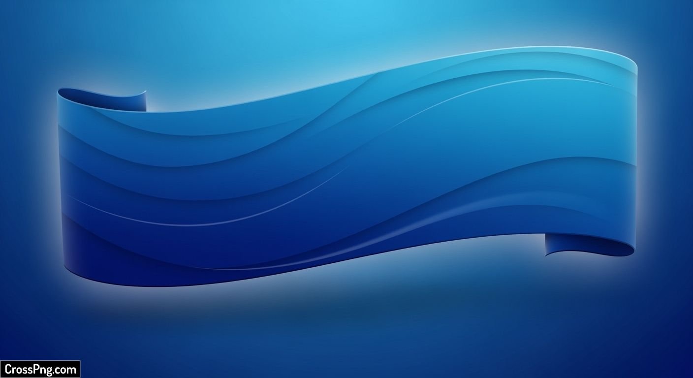 Blue banner background hd image