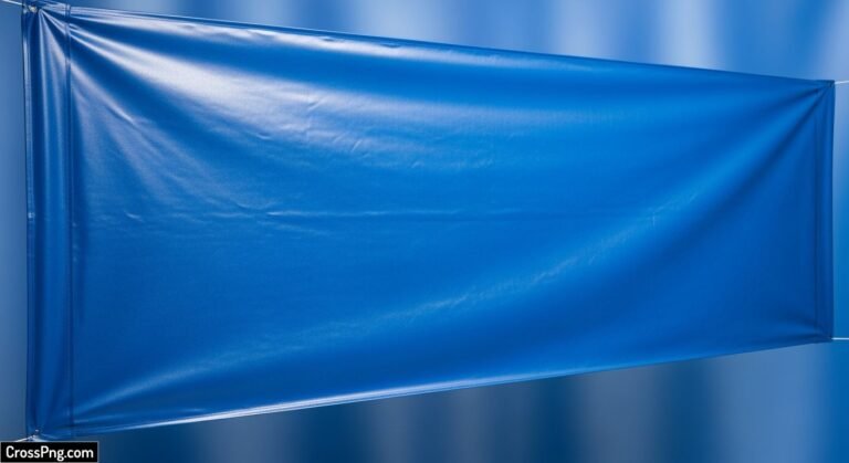 Blue banner background image