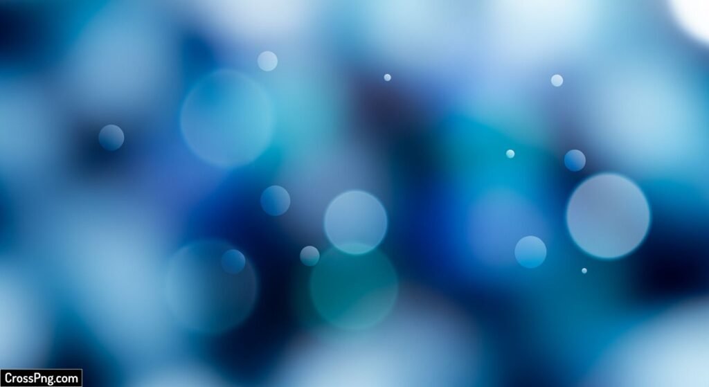 Blue bokeh background image
