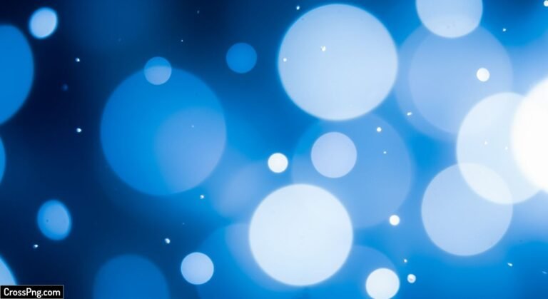 Blue bokeh background image 2