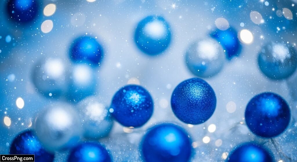 Blue christmas background image