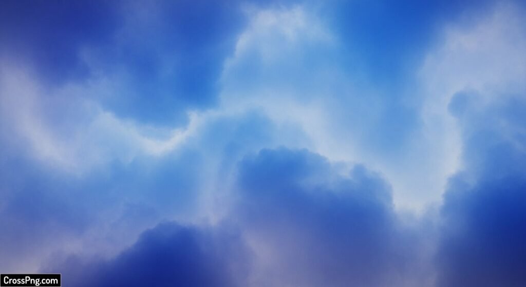 Blue cloud background image