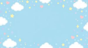 Blue cute background image