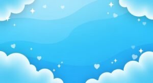 Blue cute background image 6