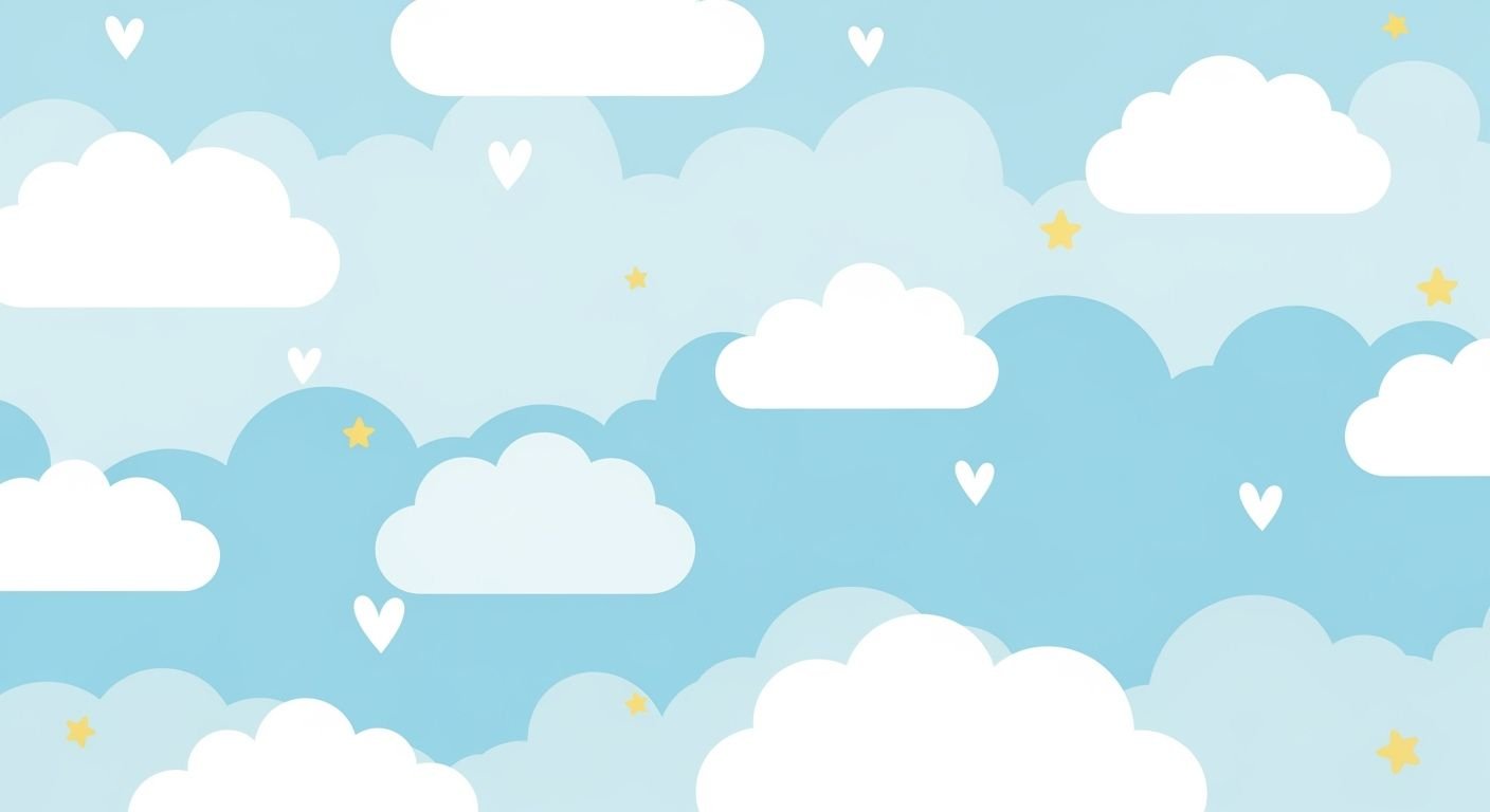 Blue cute background image 7