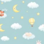 Blue cute background image 8